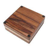 4 in 1 Wooden Coffee Knock Box Wood Coffee Grounds Container Box for Kitchen Canteen Western Restaurant