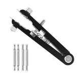 Watches Spring Bar Repair Tool Tweezer V-Shaped Disassembly Dismantling with 8 Pins 6825 Strap Band Removal Tools