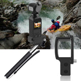 Extendable Handheld Selfie Stick  Self-Portrait Holder Monopod Stick For DJI OSMO Camera Pocket Extension Rod Holder