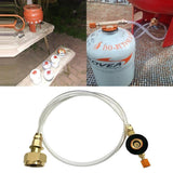 Russia Outdoor Gas Stove Camping Burner Propane Refill Bottle Gas Adapter LPG Flat Cylinder Tank Coupler Converter