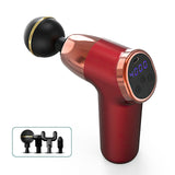 2020 New LCD Display Mini Massage Gun Neck And Back Percussion Massager Relax Body Relaxation Electric Home Exercise Equipment