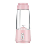 300ML Juicer Cup Portable 4 Blade Juicer Blender USB Rechargeable Meat Fruit Ice Vegetable Mixer Intelligent Food Juice Machine