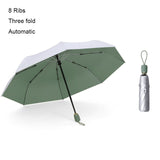 8 Ribs Pocket Mini Umbrella Anti UV Paraguas Sun Umbrella Rain Windproof Light Folding Portable Umbrellas for Women Men Children
