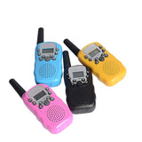 Children's walkie-talkie T-3 mini walkie-talkie UHF 462.550-467.7125MHz two-way radio 0.5W 22CH children's toy LCD monitor