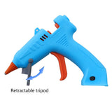 High Temperature Heater Wireless Hot Melt Glue Repair Tool USB Rechargeable Electric Trigger 10 Glue Sticks