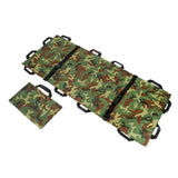 Thickened Canvas 12 Handles Soft First Aid Home Household Medical Stretcher With Handbag
