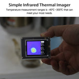 AMG8833_CP 1.8 Inch TFT Display Simple Portable Infrared Thermal Imager Temperature sensors Maximum Minimum Temperature