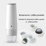 Vehicle-mounted Portable Coffee Machine Nespresso Capsule Coffee Maker 3 In 1 Dolce Gusto Power Tea Car  Cafeteras Elect