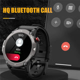 C21 Smart Watch 1.32inch Men Bluetooth Call Heart Rate Blood Oxygen Fitness Tracker Rugged  Outdoor Sports Smartwatch