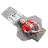 Baby Changing Pad Foldable Diaper Bag Portable Diaper Changing Pad Waterproof Outdoor Travel Mat Stroller Bag Baby Storage Bag