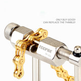 TOOPRE Bike Chain Repair Tool Kit Bike Link Plier Bike Chain Breaker Splitter Tool and Bike Chain Checker Bike Chains Tool