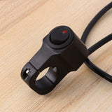 12V 25mm Motorcycle Handlebar Headlight Switch Motorbike Modification Button with Indicator Light Tricycle ATV Snow Scooter
