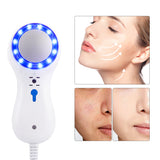 Blue Light Cold Hammer Face Cryotherapy Ice Healing Beauty Machine Wrinkle Removal Skin Tightening Device Shrink Pores Anti Acne