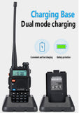 BaoFeng walkie talkie UV-5R two way cb radio upgrade version baofeng uv5r 128CH 5W VHF UHF 136-174Mhz &amp; 400-520Mhz