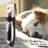 Professional Dogs Grooming Clipper Kit USB Rechargeable Hair Clipper For Dog Low Noice Pet Hair Trimmer Home Use Device
