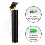Hair Clippers ,2Pack Electric Outliner Grooming Rechargeable Cordless Close Cutting T-Blade Trimmer For Men Beard Shaver