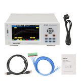 8 Channels Temperature Recorder with 5-inch IPS Color Display Bar &amp;Curve Chart -200℃~1820℃ Industrial Temperature Data Logger