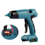Multi-function Lithium Electric Hot Glue Gun Handmade Household Hot Glue Gun for 11mm Diameter Glue Stick for Makita battery