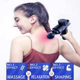 Deep Tissue Muscle Massager Gun Body Relax Fitness Relaxation Exercising Slimming Shaping Electric Sport Massage Gun Pain Relief