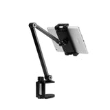 Universal Tablet Car Holder Aluminum Alloy Arm Ergonomic 360 Degree Rotatable Double Sucker Lazy People Stand for iPad iPhone