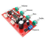 Upc1892 tone control board with ne5532 preamplifier potentiometer seperate C1892CT board DC12-24V AC8-16V