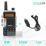 BaoFeng UV-5R Walkie Talkie UV 5R Upgrade Version CB Radio hf Transceiver 8W 10km Dual Band UHF VHF Walkie-Talkies UV 82 UV 9R