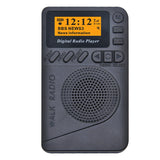 Pocket DAB/FM+ Digital Radio FM LCD Display Good Sound Speaker Portable Mini Radio Receiver EU Use