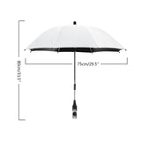 Flexible Adjustable Baby Stroller Umbrella Holder Accessories Mount Multiused Wheelchair Parasol Shelf Bike Connector