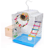 Parakeet Nest Box Bird Cage Natural Pine Wood Bird Nest Breeding Box Cage for Budgie Parrot Bird Egg Nest Bird Cage Accessories