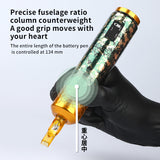 Professional F2 Wireless Tattoo Machine Pen With 18500 Battery LCD Display For Permanent Makeup Artists Supply