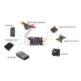 Holybro Pix32 V6 QAV250 Complete Kit FPV Quadcopter W/Pix32 V6 Autopilot M8N GPS 2300KV Motor 433MHZ/915MHZ Telemetry Drone