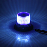 12V/24V LED Blue color Car Vehicle Police Warning Light Flashing Beacon LED Strobe Emergency Lighting Lamp with Magnetic Mounted