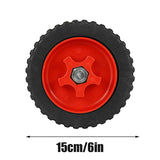 1Set Bilateral Wheel For Electric Grass Trimmer Auxiliary Tool Disassembled Lawn Mower Wheels Garden Grass Trimmer Parts