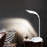 Mini Table Lamp Foldable Touch Adjustable Table Lamp Night Light Touch Dimming Portable Reading Lamp LED USB Charging Table Lamp