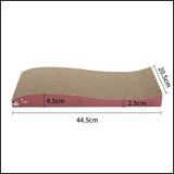 Cat Scratch Board Lounge Nail Scraper Scratch Pad Pet Sofa Bed Cat Beds Corrugated Cardboard Toy For Cat Scratcher WIth Catnip