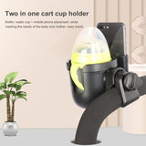 Stroller Cup Holder Multi-functional Baby Bottle Mobile Phone Storage ABS Plastic Adjustable Universal Baby Stroller Accessories