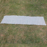 MagiDeal Outdoor Sleeping Pad Ultralight Camping Air Mattress Disaster Emergency Inflatable Air Bed Mat Pad Parts Transparent