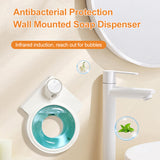 Automatic Induction Foam Soap Dispenser Smart Liquid Soap Dispenser Auto Touchless USB Charging Hand Washer for Kitchen Bathroom