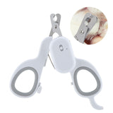 Baitewei New Pet Double LED Light Blood Line Nail Clippers UV Light Cat Moss Cleaning and Beauty Tools Cat and Dog Nail Clippers