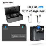 Hollyland LARK 150 SOLO 2.4Ghz Wireless Microphone Kit with Charging Box LARK150 Solo Lavalier Mic For Video Live For Smartphone