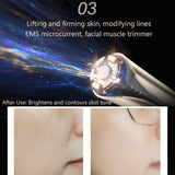 Ultrasound Anti-wrinkle Facial Massager RF Radio Frequency Face Lifting REJ EMS Led Light Therapy Skin Firming Beauty Machine