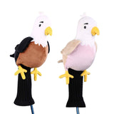 1 Pcs Golf Club Headcover for Driver Fairway Cute Puppy Little Bird Boxing Glove 3 Styles Golf Accessories