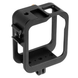 Protective Cage Housing for Gopro Max Quick Release Metal Frame Shell Case Cold Shoe 1/4 Mount 360 Panoramic Accessories