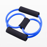 7pcs AB Wheel Roller Jump Rope Resistance Band Push Up Stand Hand Grip With Knee Pad Home Gym Fitness Muscle Exercise Training