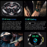 Smart Watch AK45 Bluetooth Phone Call 400mah Large Battery Men Military Tactical Rugged Outdoor Sports Fitness Smartwatch