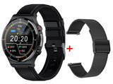E88 Health Smart Watch Blood Sugar Men ECG+PPG Body Temperature Blood Pressure Heart Rate Wireless Charger Smartwatch HD