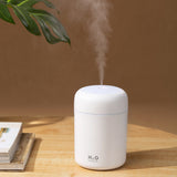 Portable 300ML Air Humidifier Aroma Essential Oil Diffuser with Romantic Lamp USB Mist Maker Aromatherapy Humidifiers for Home