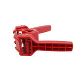Red Twin Lever Hand Bottle Capper High-Strength Nylon For Standard 26mm Crown Caps