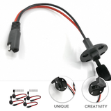 4 Sets Safe Multipurpose SAE Power Connector Solar Panel Mount Connector SAE Connect Cable