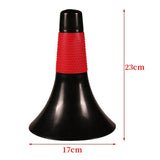 10 Pack Agility Cones For Training Basketball - Non-Slip Cone Themed Party Decoration - For Soccer Skating Drills